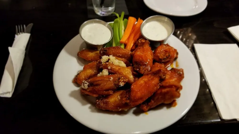 Garlic Parmesan and Buffalo Wings